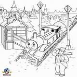 Thomas Coloring Pages Train Friends Printable sketch template