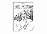 Colouring Guy Fawkes Bonfire Night November Pages Parliament 5th Remember Firework Kids Houses Fireworks Coloring Safety First Fun Adults Should sketch template