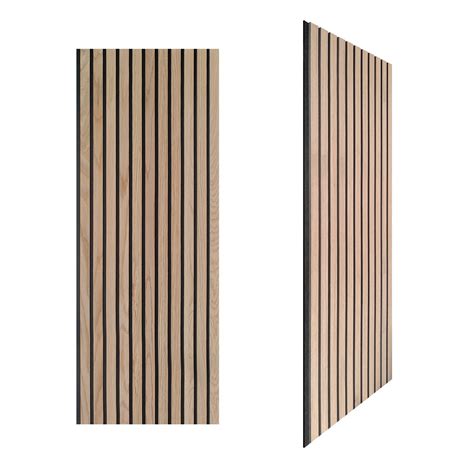 slat wood wall panels acoustic panels  interior wall decor oak
