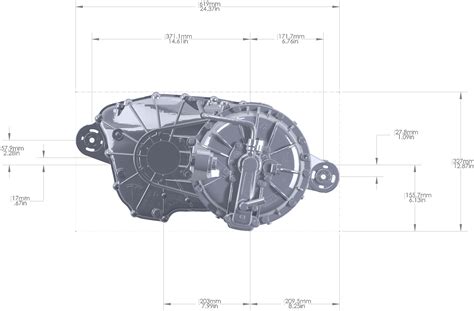 tesla model rear drive unit electric motor inverter gear box art print ubicaciondepersonas