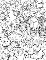 Coloring Fairy Pages Printable Adults City Adult Res Fairies Colouring Skyline High Disney Color Getcolorings Print Getdrawings Exelent York sketch template