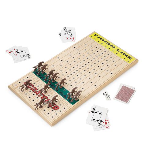 horse racing game horse racing game board game wood uncommon goods