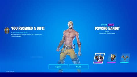 glitch how to get the psycho bundle for free fortnite chapter 2