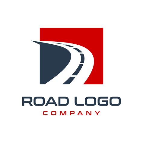 road logo design  vector art  vecteezy