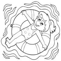 summer coloring pages surfnetkids