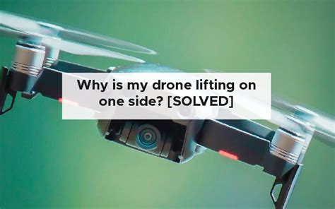 drone tilting   side    fix