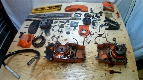 Husqvarna Chainsaw Teardown Disassembly Youtube