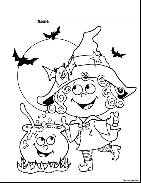 halloween coloring preschool coloring pages