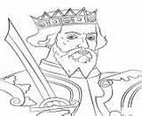 Kingdom United Coloring Pages Conqueror William sketch template