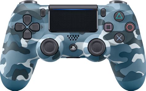 sony dualshock  wireless controller  sony playstation  blue camouflage   buy