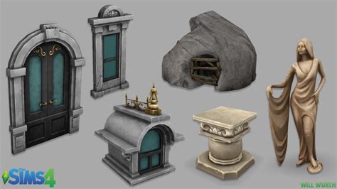 the sims 4 object models from various games simsvip