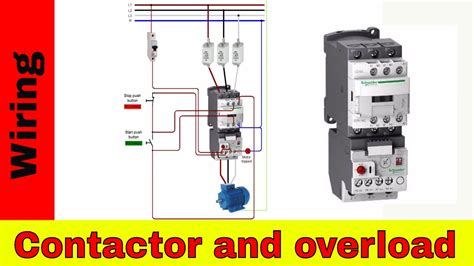 single phase motor starter wiring diagram  faceitsaloncom