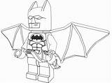 Lego Coloring Pages Batman Movie sketch template