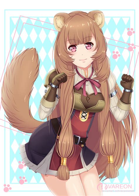 [rising Of The Shield Hero] Raphtalia By Avareonart On