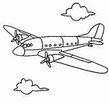 Coloring Airplane Pages Plane Color Propeller Airplanes Kids Book Print Prop Printable Colouring Planes Online Jet Cartoon Landing Advertisement American sketch template