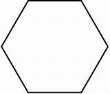 Hexagon sketch template