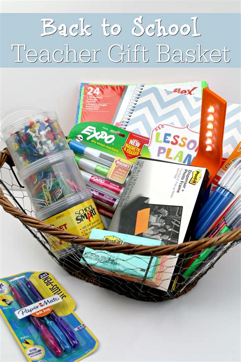 school teacher gift basket life family joy