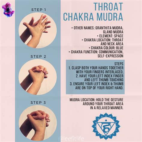 Throat Chakra Mudra Holisticallee Healing