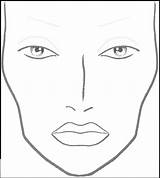 Facechart sketch template