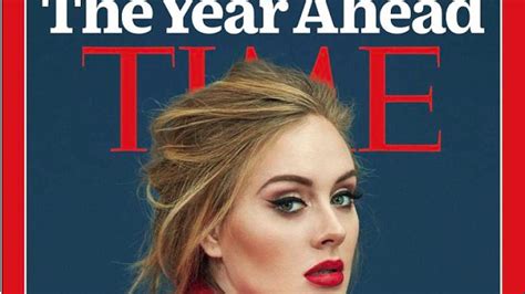 Adele Is On The Cover Of Time Magazine And She Looks Amazing Her Ie
