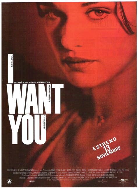 I Want You 1998 De Michael Winterbottom Tt0119347 Michael