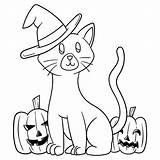 Coloring Halloween Printable Pages Fall Sheets Printablee sketch template