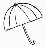 Coloring Umbrella Pages Beach Color Kids sketch template
