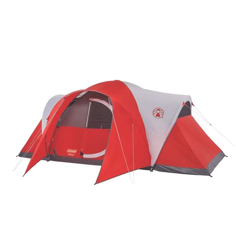 bristol  person modified dome tent  hinged door coleman