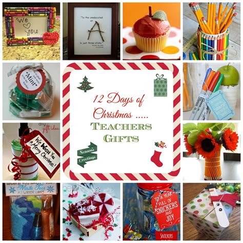 days  christmas teacher gift ideas donnahupcom