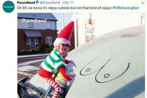 poundland s sexualised elf on the shelf social media campaign banned