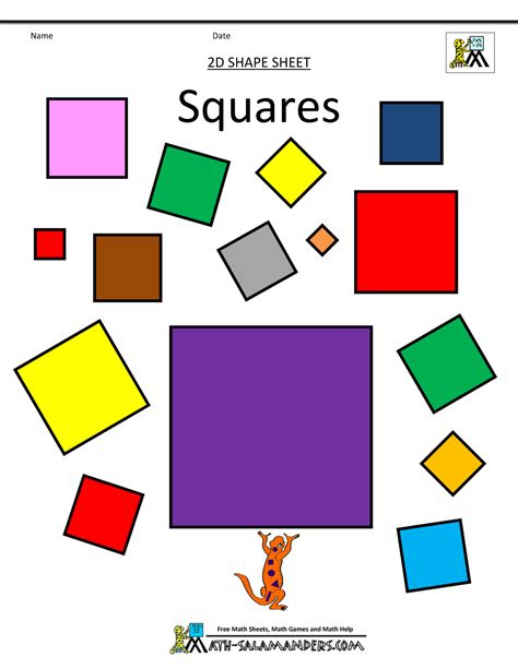 printables   size squares shapes clipart basic  shapes
