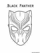 Panther Avengers sketch template