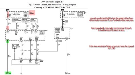 chevy impala radio wiring diagram datainspire