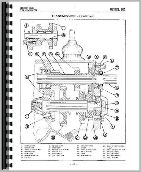 oliver hg cletrac crawler service manual