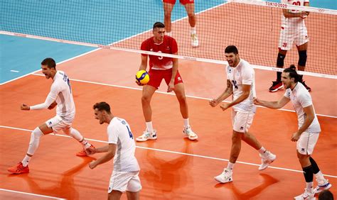 volley ball france tunisie groupe b jeux olympiques h l Équipe