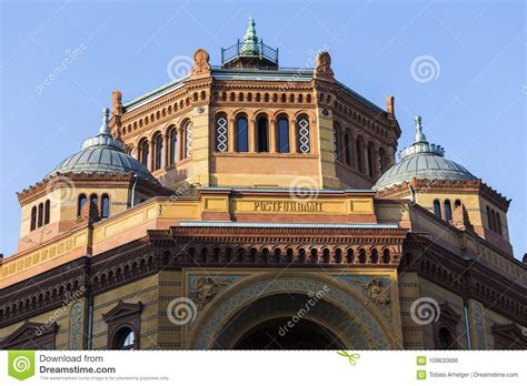 historic postfuhramt building berlin germany editorial photo image