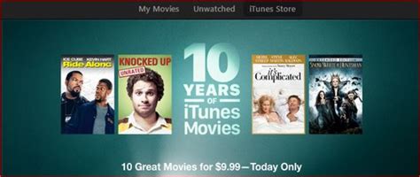 list get 10 movies for 9 99 on itunes thepicky