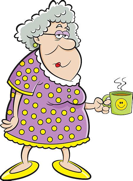Best Old Woman Illustrations Royalty Free Vector Graphics