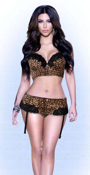 kim kardashian in leopard lingerie porno foto eporner