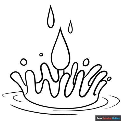 water drops coloring page easy drawing guides   porn website