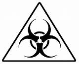 Biohazard Symbol Gif Clipart Sign Cliparts Clip Signs Warning Clipartbest Heavy Yellow Metal Library sketch template