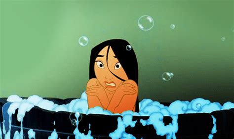 When Mulan Gets Tossed Into A Freezing Bath To Get Ready