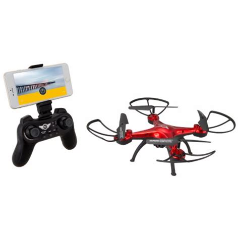 sky rider quadcopter drone red  ct marianos