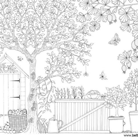 garden coloring pages clip art  printable coloring pages