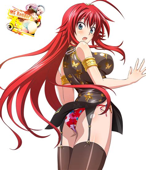 high school dxd rias gremory render 123 anime png image without background