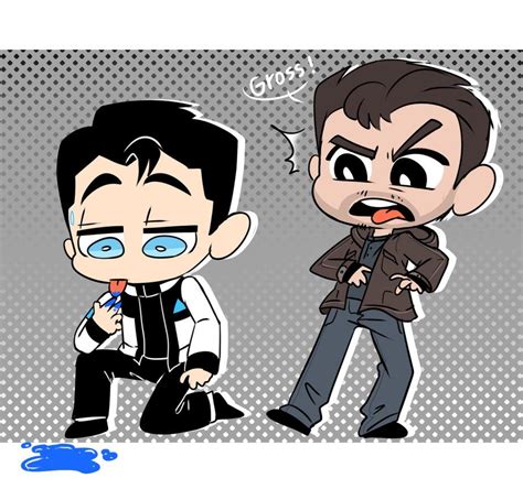 Gavin And Rk900 By Thegreatrouge On Deviantart Detroit Become Human