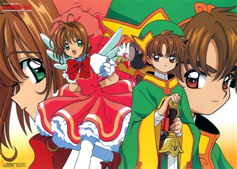 Madhouse Card Captor Sakura Kinomoto Sakura Li Syaoran Asian Clothes