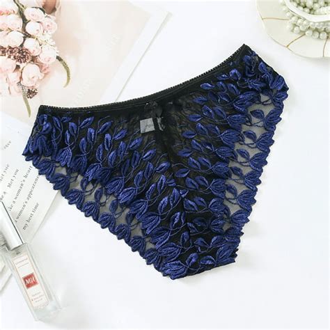 Tangnade New Hot Panties For Women Seeing Through Low Waist Lace Skinny