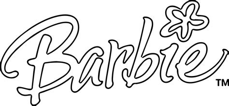 barbie text style coloring page wecoloringpagecom