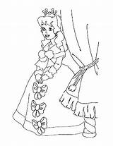 Princess Coloring Pages Color Set Brings Princesses Sheet Cute Look If sketch template